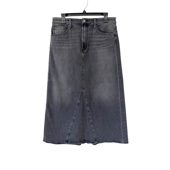 Joe's Jeans Denim Maxi Skirt Black Size 31 NWT - Picture 3 of 10